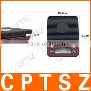 Coffee With Electronic Said Timing Function Of High Precision Electronic Kitchen Baking Bar Gram Electronic Scale/Timer Drip Cof thumbnail-6