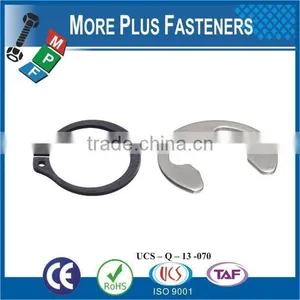 Made in Taiwan Stainless Steel 9/16" Copper Internal External Retaining Ring thumbnail-3
