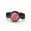 Glamorous Crystal Jewelry, Shamballa Red Bead Crystal Wedding Rings for Women thumbnail-1