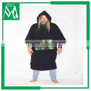 Cotton Quick Dry Poncho Dress Towel With Hood thumbnail-1