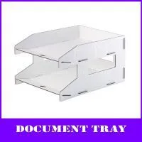 2-layers Desktop pp A4 Documents Tray thumbnail-1