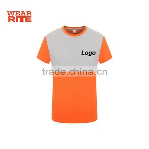 Contrast Color Moisture Wicking Neck Taped Dry Fit T-shirt thumbnail-6