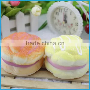 China Wholesale Stress Release Squishy Fake Bread Soft Slow Rising Squishy Toys thumbnail-6