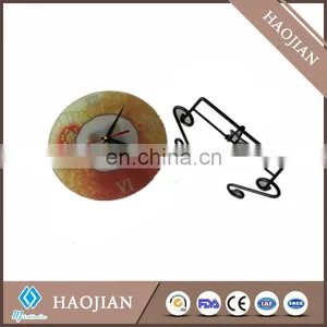 Sublimation Tempered Glass Clock, Smooth Surface With White Coating,round Shape Dia200*4mm or Square Shape 200x200x4mm thumbnail-2