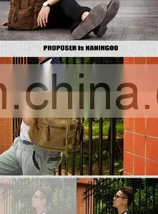 JL Bag17012 2017 Canvas Bag Student Bag Backpack Shoulder Bag thumbnail-6
