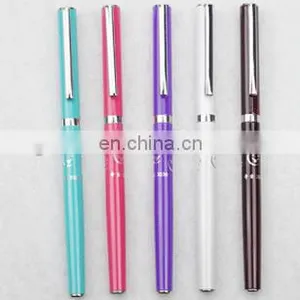 1Pcs/Lot Stainless Steel Metal Pen Business Advertisement Pen Pen Office School Supplies thumbnail-1