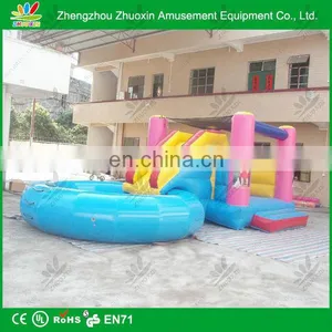 Super Exciting Jumping Castle With Slide and Pool thumbnail-1
