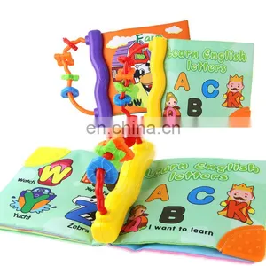 2017 New Toys for Toddler Cloth Book, Educational Fabric Baby Soft Cloth Book thumbnail-1