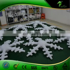 Chrismas Snowflake Hanging Balloon, LED Balloon For Christmas Decoration thumbnail-1