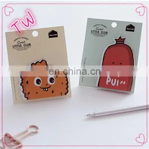 Fashion Customized Promotional Office Supplies Stationery Cartoon Design Letter Shaped Sticky Notes From China Import thumbnail-4