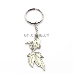 China Manufacturer Factory Direct Sales Handmade Doraemon Metal Running Shoe Cherry Keychain thumbnail-5
