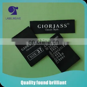 Lazer Cutting Label for Men's Garment Directly Factory thumbnail-1