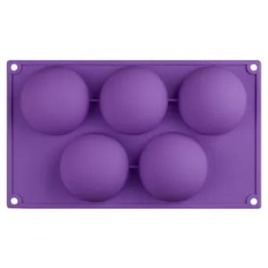 Free Sample Food Grade Silicone Cake Mould Baking Mousse Pudding Mould Tool thumbnail-1
