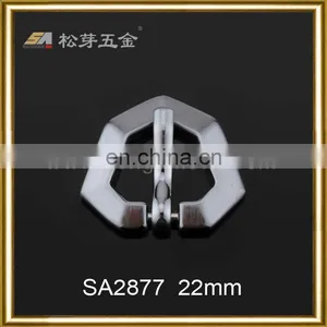 2016 Fashionable Zinc Alloy Customized Wholesale Bag Buckle thumbnail-3