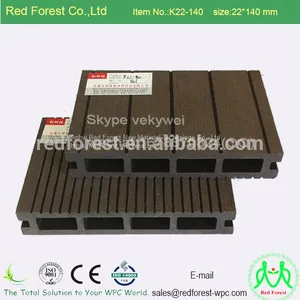 Wood Polypropylene Composite WPC Outdoor Decking Floor thumbnail-1