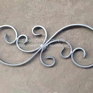 Wrought Iron Ornaments/ Wrought Iron Elements/ Wrought Iron Spearhead thumbnail-2