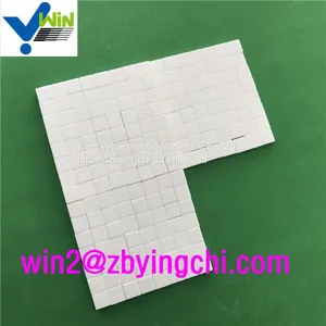 Platinum Catalyst White Alumina Mosaic Tile Wear Resistant Ceramic thumbnail-1