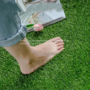 Artificial Plastic Grass Turf for Floor Decoration thumbnail-1