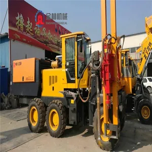 Micro Piling Rig Digging Hole thumbnail-2