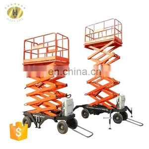 7LSJY SevenLift ce Factory Plant Used Hydraulic Electric Scissor Manual x Lift Table of High Quality thumbnail-3