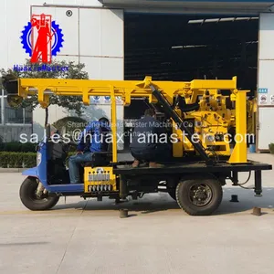 200-meter Drill Tricycle Water Well Drilling Rig Simple Operation of Small Rural Well Drilling Machine thumbnail-1