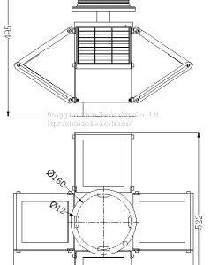 Adjusted Solar Panel 6~10nm Solar Marine Navigation Led Light thumbnail-2