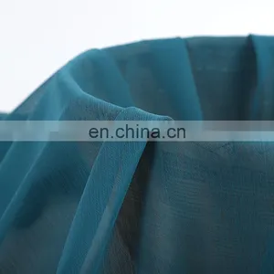 High Quality 75D*75D Chiffon Yoryu/crepe Chiffon/crinkle Chiffon Fabric for Dress/blouse thumbnail-4