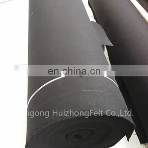 Black Polyester Solid Felt ,thickness 4-5 Mm. Colour Black thumbnail-6