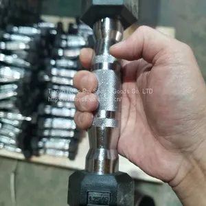Coating DumbbellHexagonal Rubber DumbbellPU Coated Dumbbells thumbnail-3