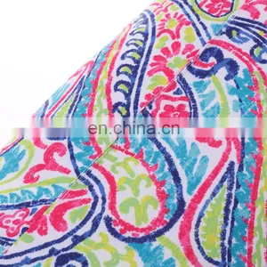 New Design Decorative Outdoor/Indoor Paisley Printed Boudoir Pillow for Bench thumbnail-6