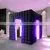 2 Doors Black Inflatable Led Cube Photo Booth Room Tent For Sale thumbnail-1