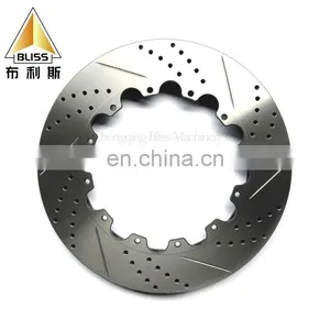 Car Modified Disc Brake System Ap Racing 5200 Front High Carbon Disk 300Mm 330Mm 343Mm 345Mm thumbnail-2