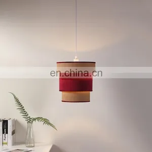 Modern Design Cheap Custom Rattan Living Room Green Modern Ceiling Pendant Lamp Hanging for Home thumbnail-5