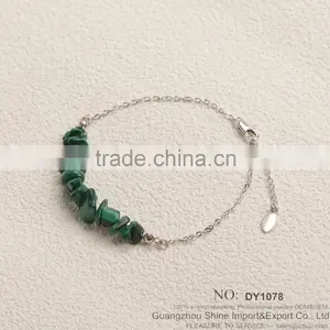 Hot Sale 925 Italian Silver Bracelet Fashion Bracelet Gold Hand Chain Fashion Design 925 Silver cz Bracelet thumbnail-1