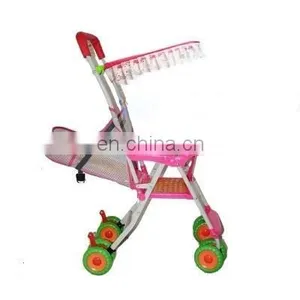 Rattan Baby Stroller Super Light Foldable Infant Pram Pushchair thumbnail-1