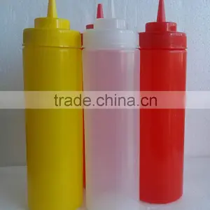 32OZ Food Grade Plastic Squeeze Sauce Bottle With Screw Cap thumbnail-3