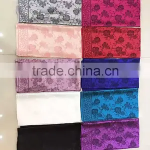 Latest Design High Quality Islamic Square Scarfs Muslem Headscarf Shawl thumbnail-1