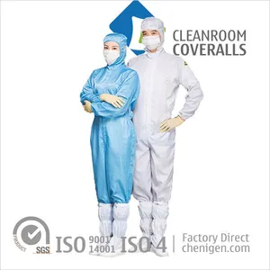Cleanroom Apparel ESD Coveralls Bunny Suits thumbnail-1
