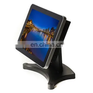 12''Supermarket/Restaurant/Cash Register/Bus Touch Screen System All In One Touch Pos Computer thumbnail-1