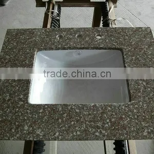 Product Easy to Sell One Piece Sink Granite Vanity Top Made in China thumbnail-4