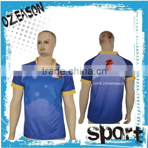 2016 Customized Sublimated Rugby Jerseys Custom Your Own Fashion Rugby Jersey thumbnail-1