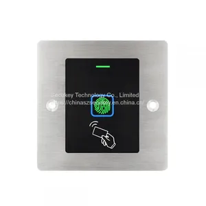 Secukey Embedded Access Control Fingerprint Reader 86*86mm Metal Case Biometric Reader thumbnail-1
