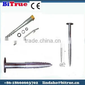 Widely Used Made in China Ground Screw Anchor for Fence thumbnail-1