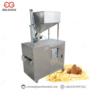Dry Fruit Slicer Machine 50-200kg/h Hazelnut Slicer Machine thumbnail-1