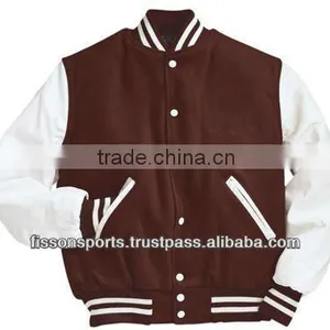 Melton Varsity Jacket / Letterman Jackets / Bomber JACKET thumbnail-1