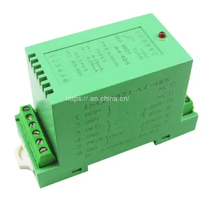 RS485|RS232 to 4-20mA|0-5V|0-75mv A-D Converter With Modbus RTU thumbnail-1