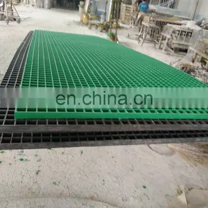 25mm Thick GRP Mold Grating / Plastic Mesh Floor Grids thumbnail-5