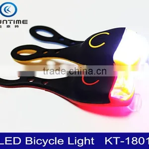 2015 Fashion Multi-color Silicone LED Bike Light thumbnail-1