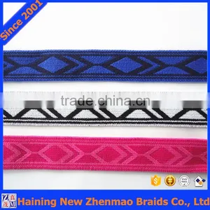 Jacquard Nylon Elastic Webbing Strap thumbnail-3