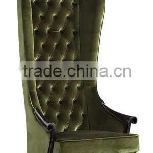 Neoclassical High Back Button Chaise Sofa PFC8439 thumbnail-1